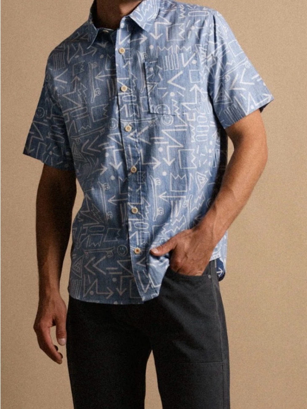 NWT Iron and Resin Nollie Shirt Mens L